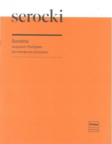 okładka Sonatina na puzon i fortepian PWM książka | Kazimierz Serocki