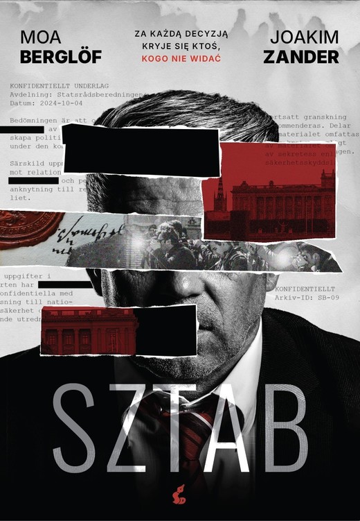 okładka Sztab książka | Berglof Moa, Joakim Zander