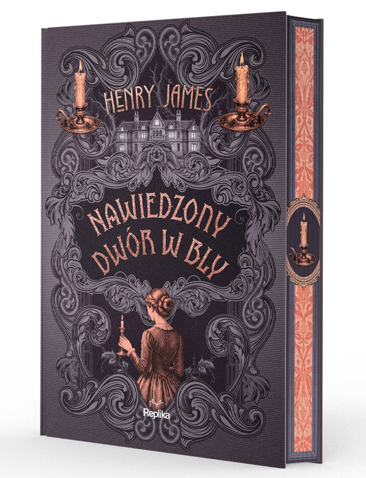 okładka Nawiedzony dwór w Bly (ilustrowane brzegi). Klasyka Grozy książka | Henry James