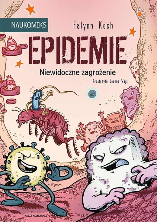 okładka Epidemie - niewidoczne zagrożenie książka | Koch Falynn