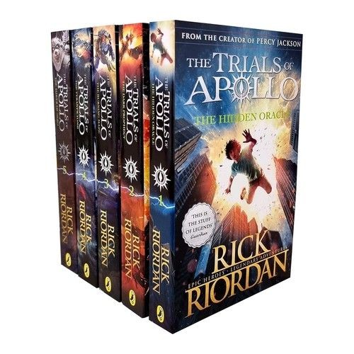 okładka Trials of Apollo 1-5 książka | Rick Riordan
