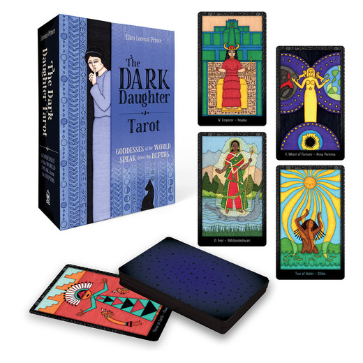 okładka The Dark Daughter Tarot książka | Ellen Lorenzi-Prince