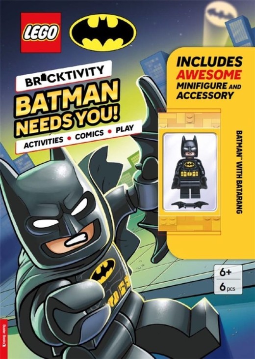 okładka LEGO Batman. Batman Needs YouI książka | Buster Books, LEGO
