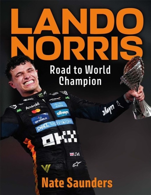 okładka Lando Norris Road to World Champion książka | Nate Saunders