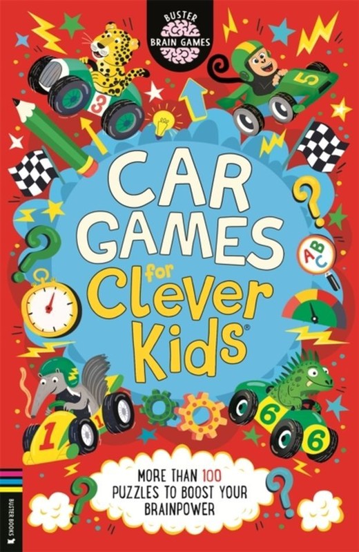 okładka Car Games for Clever Kids. More than 100 Travel Puzzles to Boost Your Brainpower książka | Moore Gareth