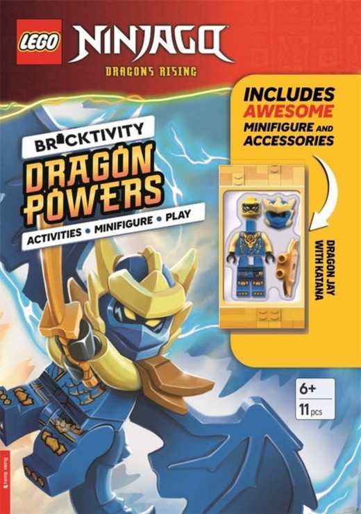 okładka LEGO NINJAGO. Dragon Powers książka | Buster Books, Laura GallegoGarcia