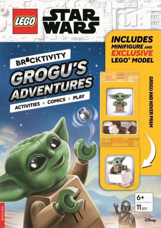 okładka LEGO Star Wars. Grogus Adventure książka | Buster Books, LEGO
