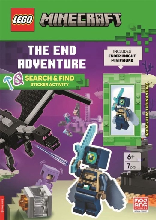 okładka LEGO Minecraft. The End Adventure Sea książka | Buster Books, LEGO