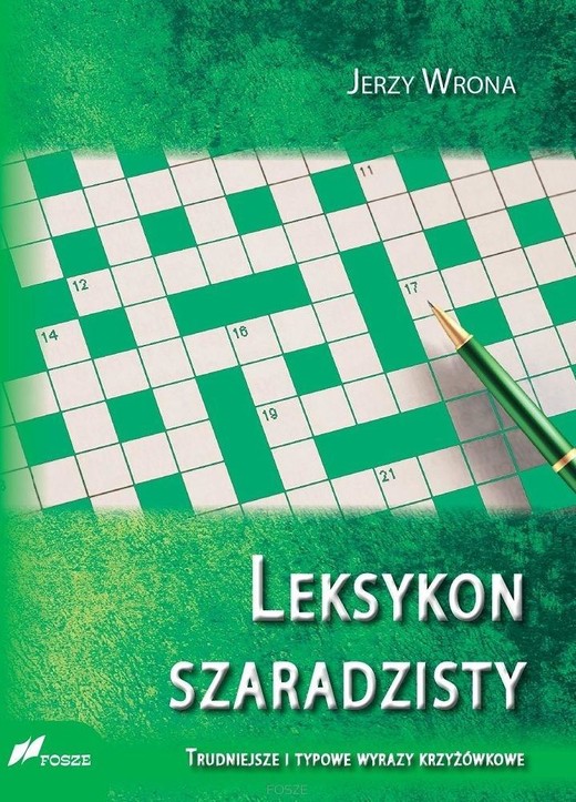 okładka Leksykon szaradzisty w.2 książka | Wrona Jerzy