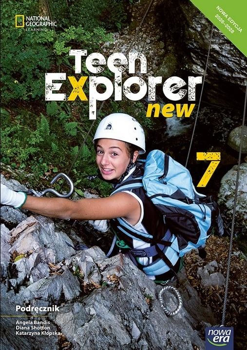okładka Język angielski SP 7 Teen explorer neon podr. 2026 książka | Praca Zbiorowa