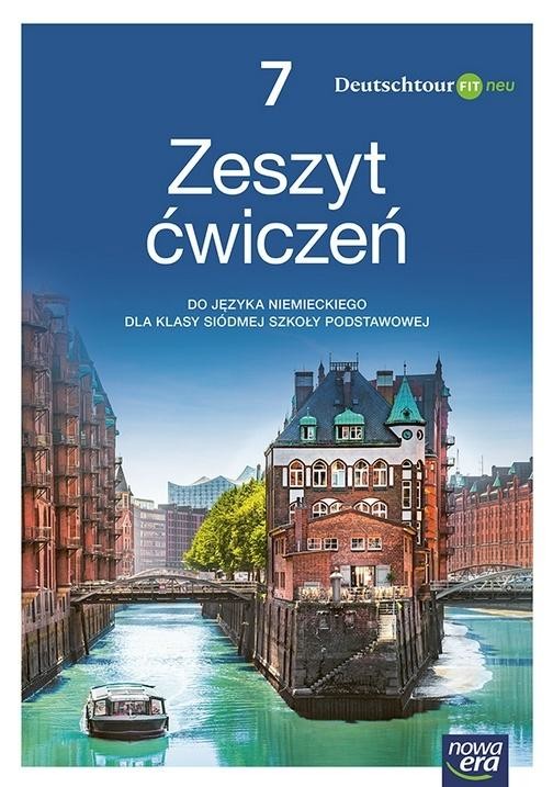 okładka J. niemiecki SP 7 Deutschtour Fit neon ćw. 2026 książka | Praca Zbiorowa