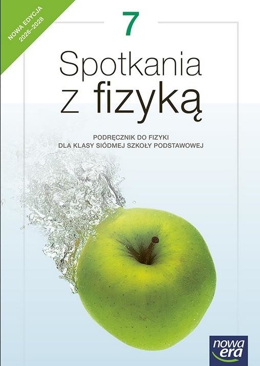 okładka Fizyka SP 7 Spotkania z fizyką neon podr. 2026 książka | Praca Zbiorowa