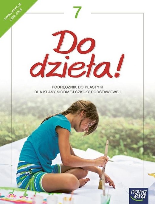 okładka Plastyka SP 7 Do dzieła neon podręcznik 2026 książka | Praca Zbiorowa