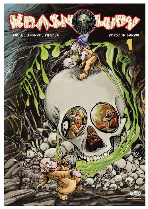 okładka Krasnoludy. Tom 1 książka | Andrzej Pilipiuk, Katarzyna Pilipiuk, Zbigniew Larwa