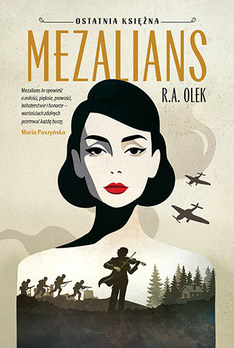 okładka Mezalians. Ostatnia księżna. Tom 1 książka | R.A. Olek