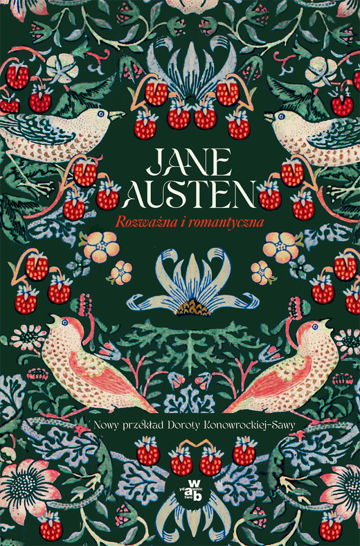 okładka Rozważna i romantyczna książka | Jane Austen