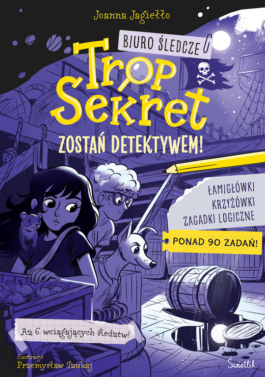 okładka Zostań detektywem! Biuro Śledcze Trop Sekret książka | Joanna Jagiełło