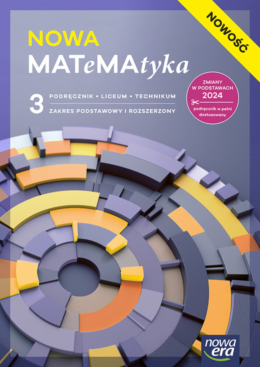 okładka Nowa Matematyka NOWA MATEMATYKA podręcznik część 3 zakres podstawowy i rozszerzony EDYCJA 2026 książka | Joanna Czarnowska, Janocha Grzegorz, Dorota Ponczek, Jolanta Wesołowska