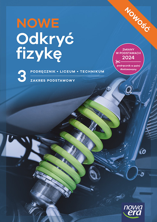 okładka Nowa Fizyka NOWE ODKRYĆ FIZYKĘ podręcznik część 3 zakres podstawowy EDYCJA 2026 książka | Marcin Braun