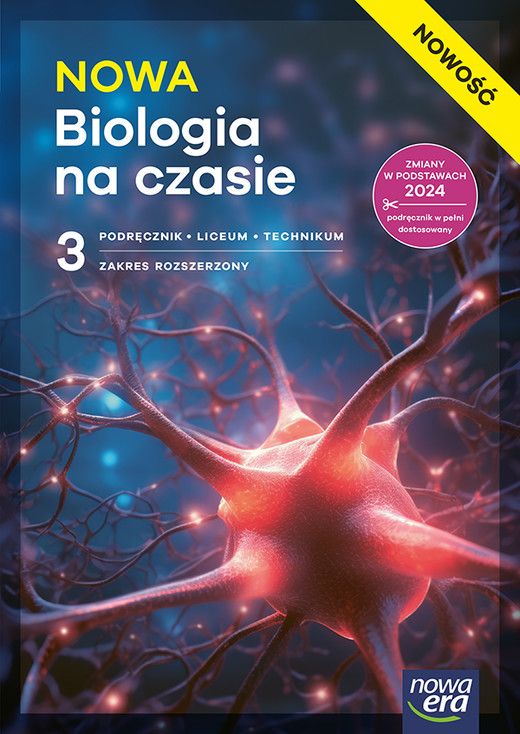 okładka Nowa Biologia NOWA BIOLOGIA NA CZASIE podręcznik część 3 zakres rozszerzony EDYCJA 2026 książka | Franciszek Dubert, Anna Helmin, Stanisław Krawczyk