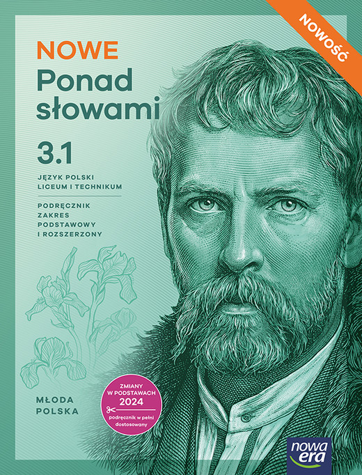 okładka Nowa Ponad słowami Język polski podręcznik 3 część 1 liceum i technikum zakres podstawowy i rozszerzony EDYCJA 2026 książka | Joanna Ginter, Aleksandra Wróblewska