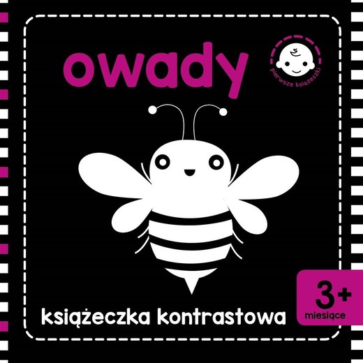okładka Książeczka kontrastowa. Owady książka | Wydawnictwo Skrzat