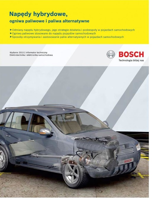 okładka Bosch. Napędy hybrydowe, ogniwa paliwowe... książka | Praca Zbiorowa