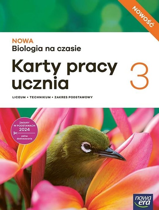 okładka Biologia LO 3 Nowa Biologia na czasie KP ucznia ZP książka | Praca Zbiorowa