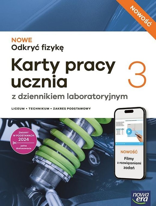 okładka Fizyka LO 3 Nowe Odkryć fizykę KP ucznia Smart ZP książka | Praca Zbiorowa