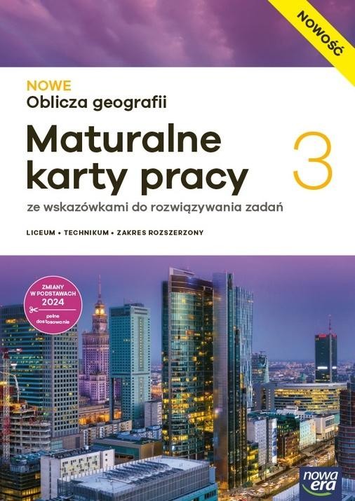 okładka Geografia LO 3 Nowe Oblicza geografii matur. KP ZR książka | Praca Zbiorowa