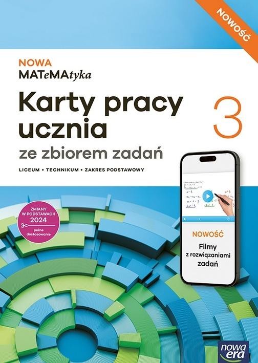 okładka MATeMAtyka LO 3 Nowa Matematyka KP + zbiór ZP książka | Praca Zbiorowa