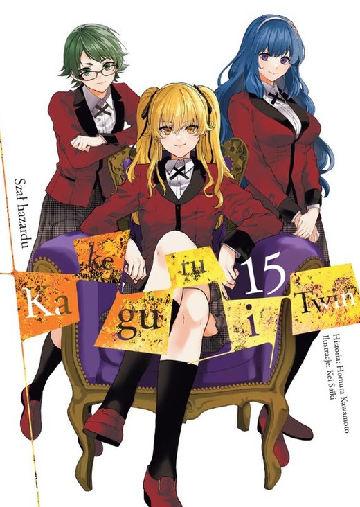 okładka Kakegurui Twin. Tom 15 książka | Homura Kawamoto, Kei Saiki