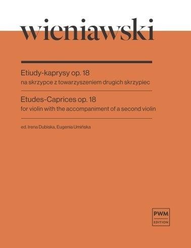 okładka Etiudy-kaprysy op. 18 książka | Wieniawski Henryk