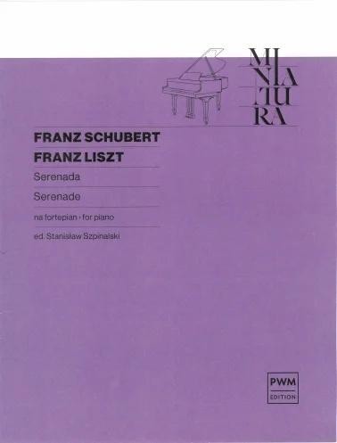okładka Serenada na fortepian książka | Liszt Franz, Schubert Franz