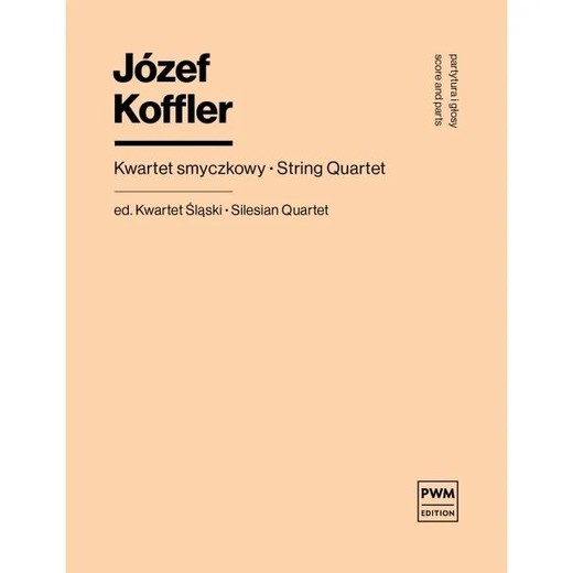 okładka Kwartet smyczkowy książka | Józef Koffler