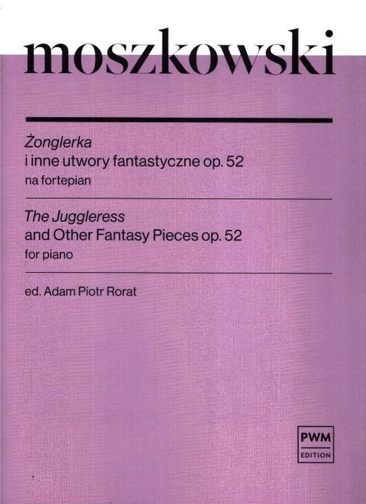 okładka Żonglerka i inne utwory fantastyczne op.52 książka | Maurycy Moszkowski