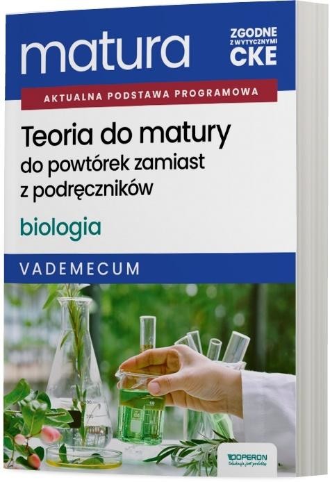 okładka Matura 2027 Biologia Vademecum. Teoria do matury książka | Beata Jakubik, Renata Szymańska