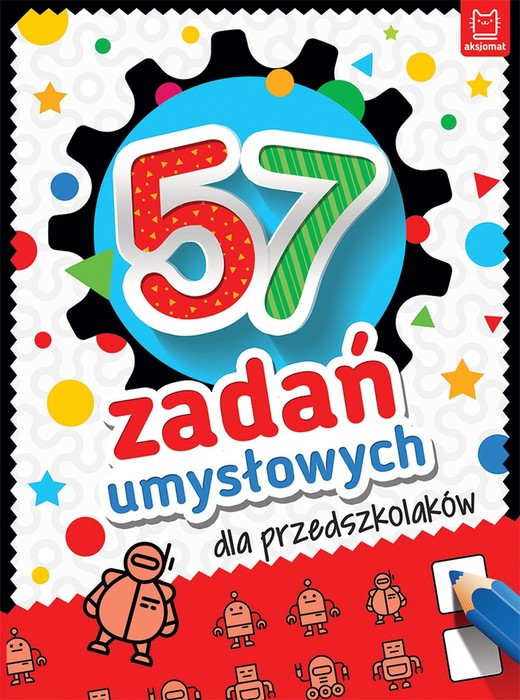okładka 57 zadań umysłowych dla przedszkolaków książka | Beata Karlik