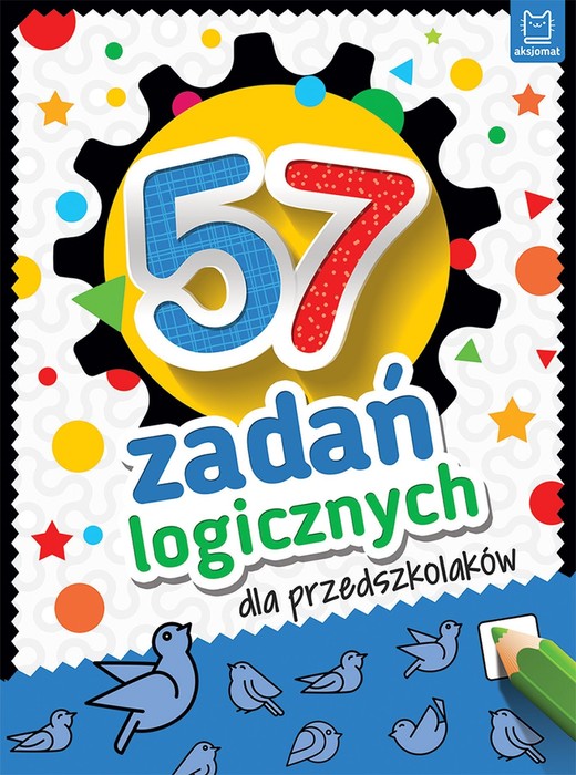 okładka 57 zadań logicznych dla przedszkolaków książka | Beata Karlik
