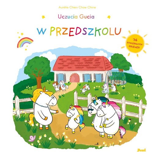 okładka Uczucia Gucia. W przedszkolu książka | Chine AurelieChienChow