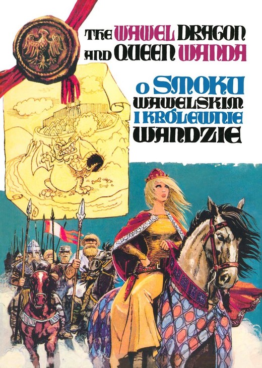 okładka O Smoku Wawelskim i królewnie Wandzie wyd. 4 książka | Barbara Seidler, Grzegorz Rosiński