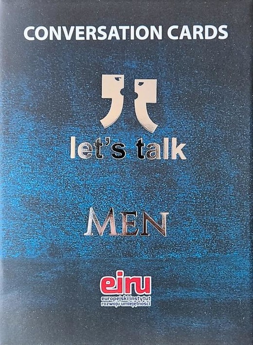 okładka Karty Konwersacyjne. Let's talk Men książka | Praca Zbiorowa