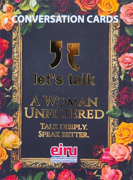 okładka Karty Konwersacyjne. Let's talk a Woman Unfiltered książka | Praca Zbiorowa