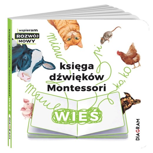 okładka Księga dźwięków Montessori. Wieś książka | Maja Dusik