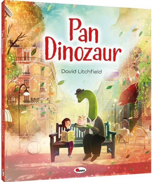 okładka Pan dinozaur książka | Litchfield David