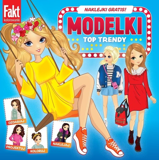 okładka Modelki. Top trendy książka | Praca Zbiorowa