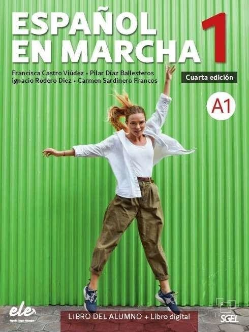 okładka Nuevo Espanol en marcha 1 podręcznik w.4 książka | Praca Zbiorowa