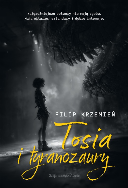 okładka Tosia i tyranozaury książka | Krzemień Filip