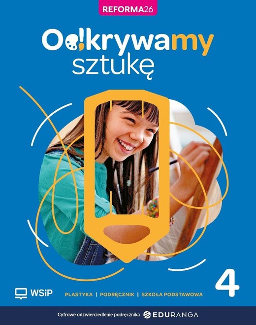 okładka Plastyka SP 4 Odkrywamy sztukę podręcznik książka | Praca Zbiorowa
