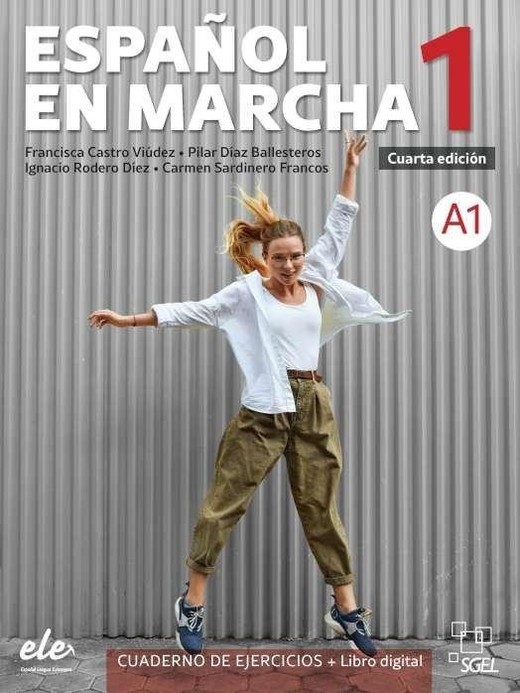 okładka Nuevo Espanol en marcha 1 zeszyt ćwiczeń w.4 książka | Praca Zbiorowa